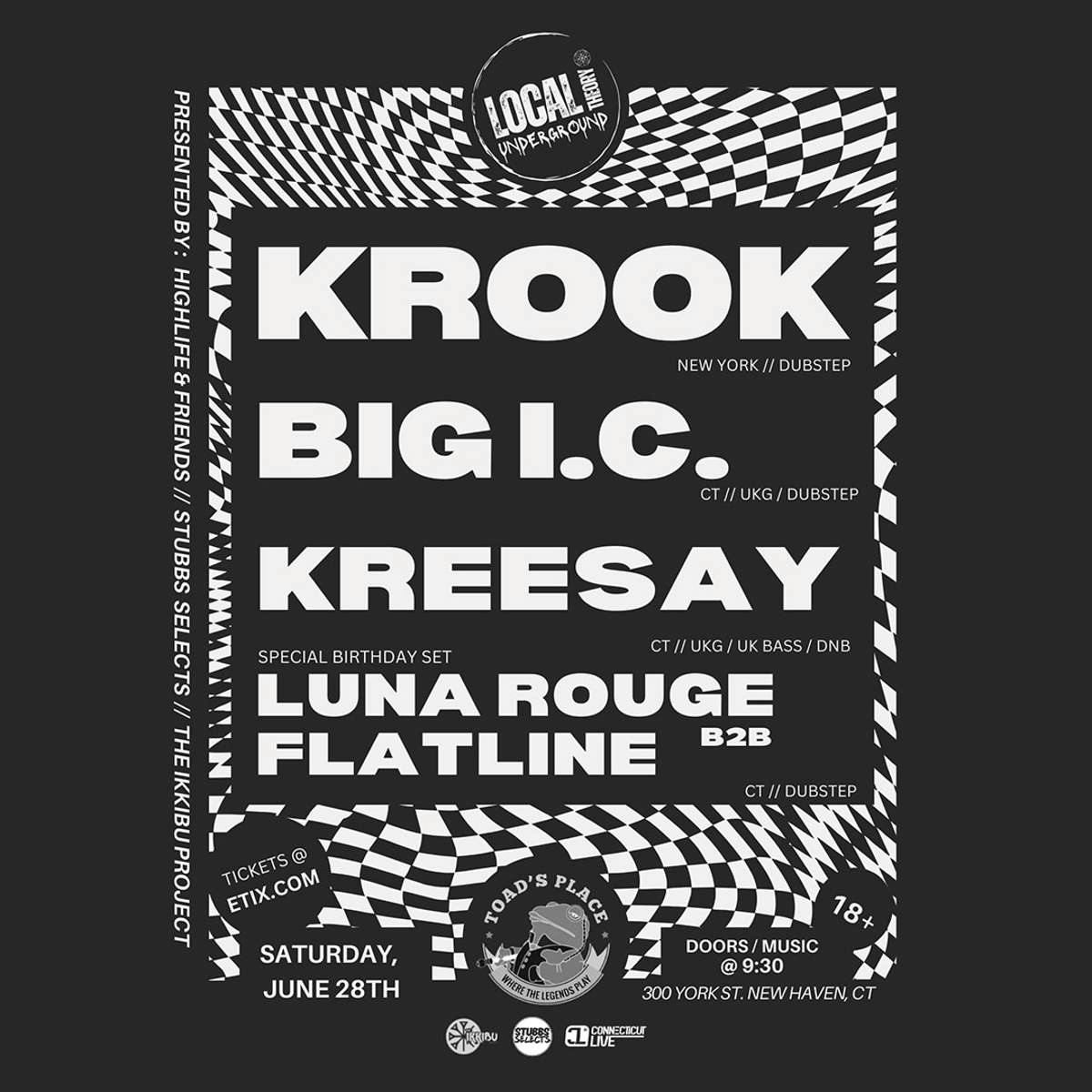Local Theory Underground Feat. Krook / Big I.c. / Kreesay / Luna Rouge & Flatline