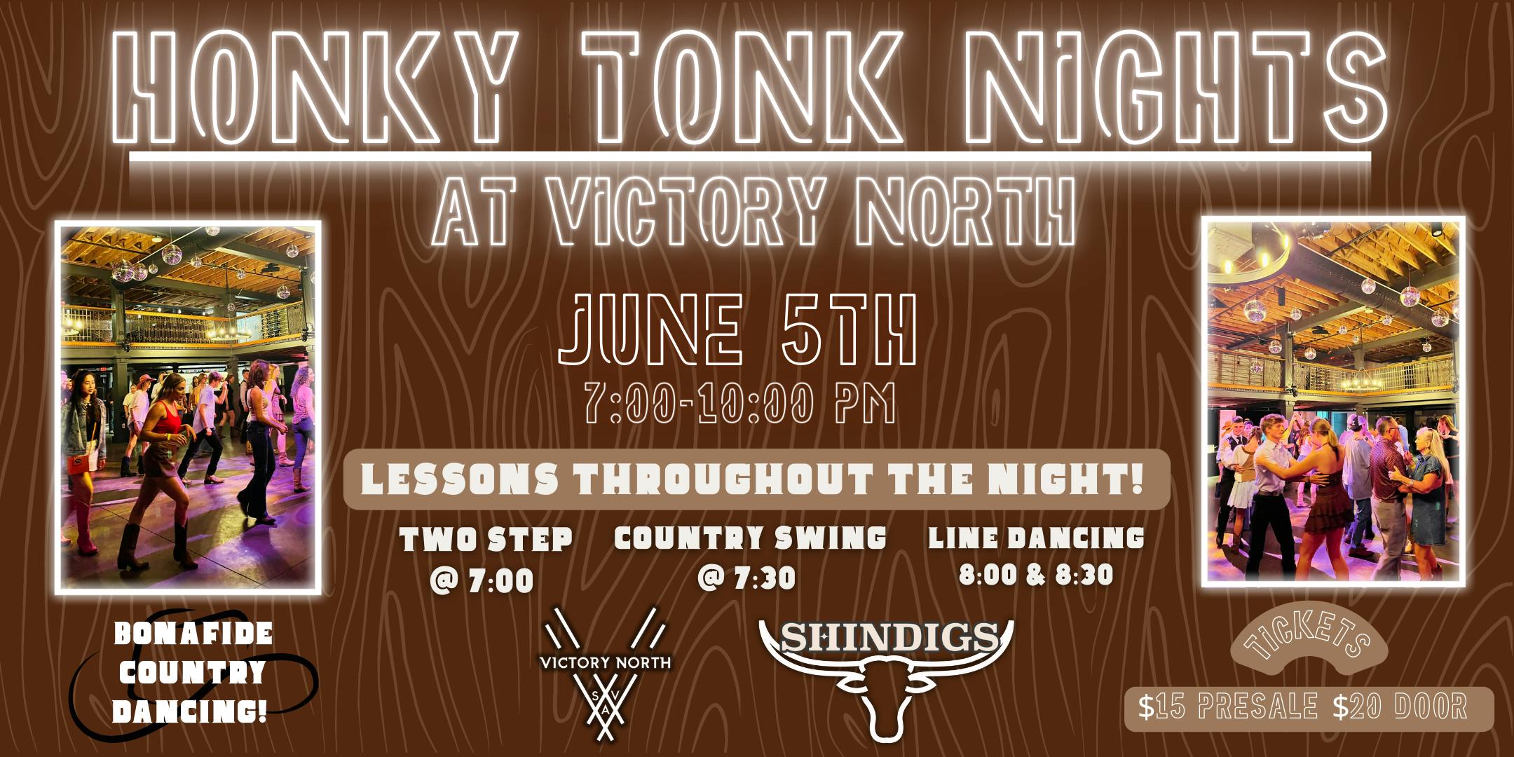 Honkey Tonk Nights at Victory North