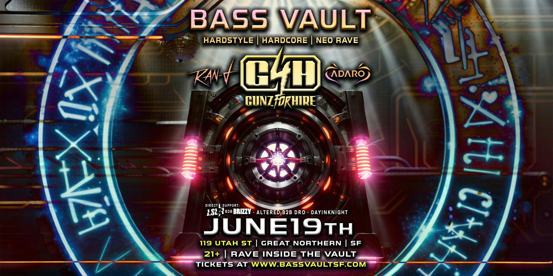 Bass Vault Ft. Gunz for Hire, Ran-d, Adaro