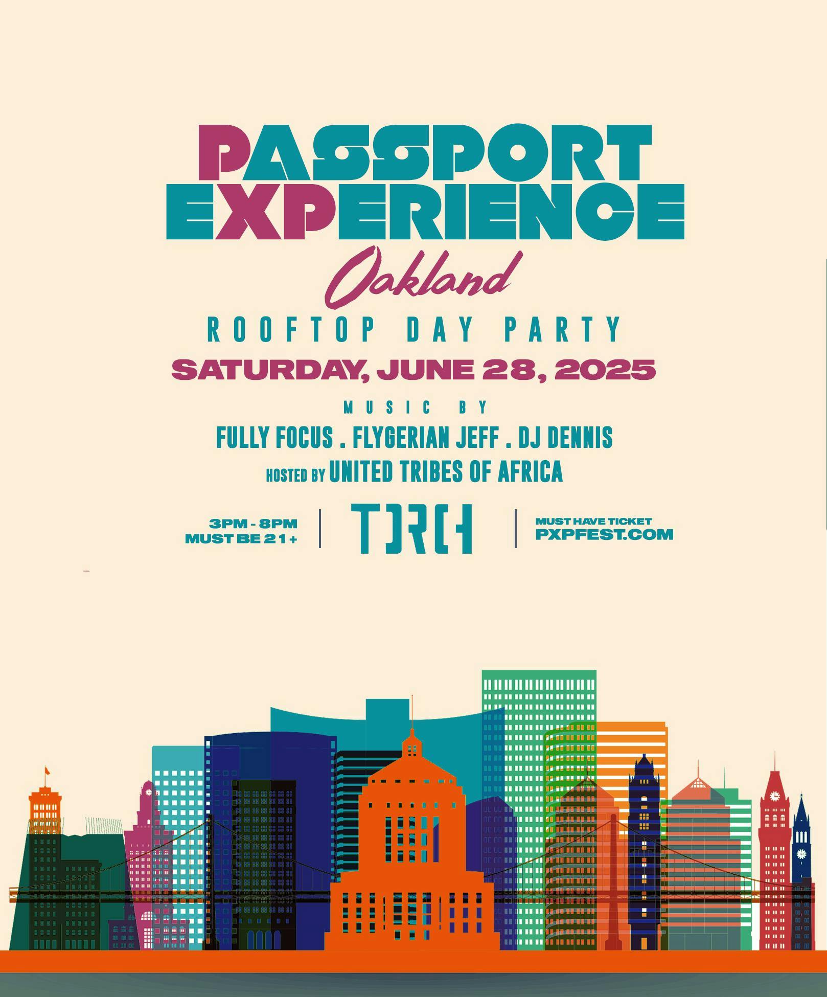 PXP Oakland Rooftop Day Party