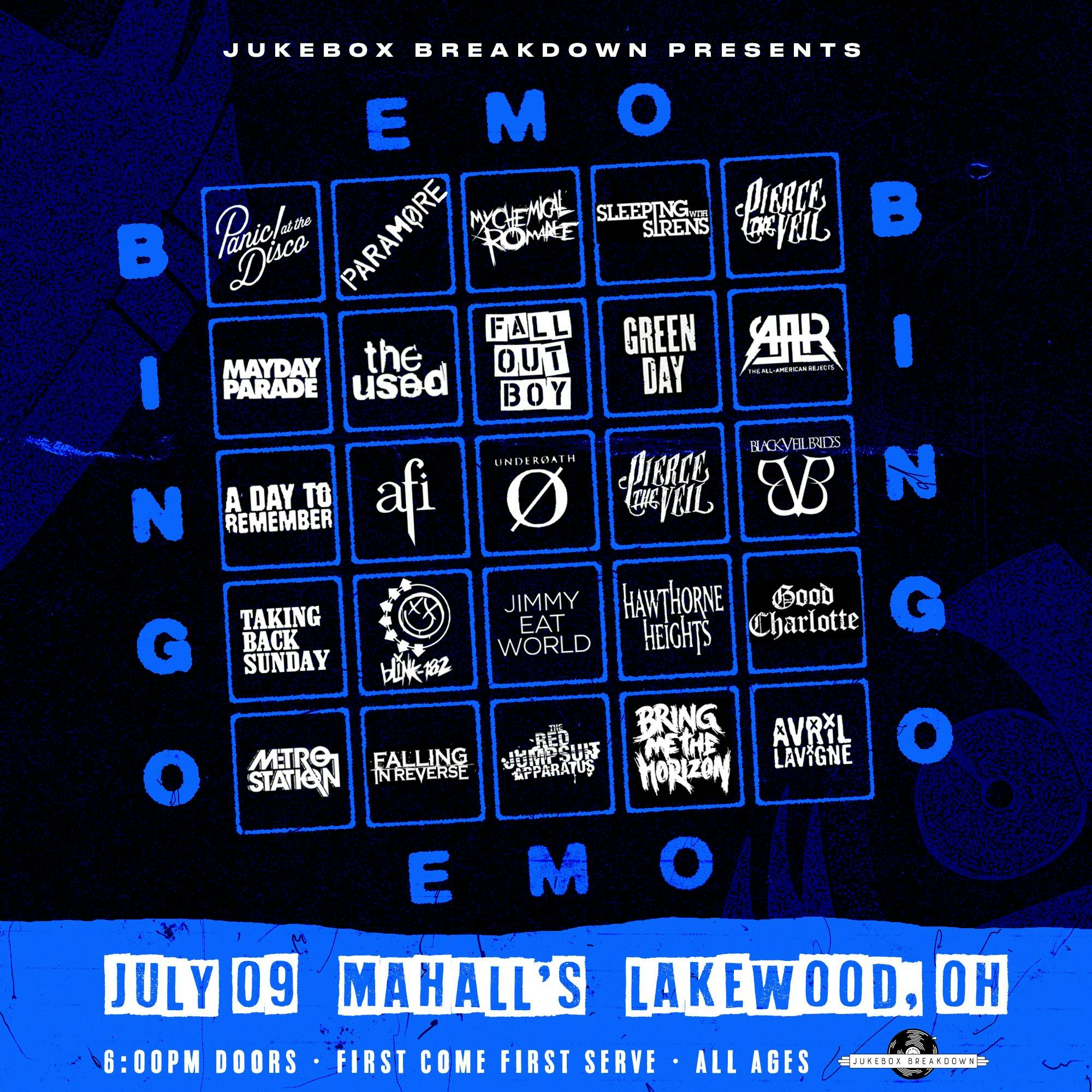 Emo Bingo