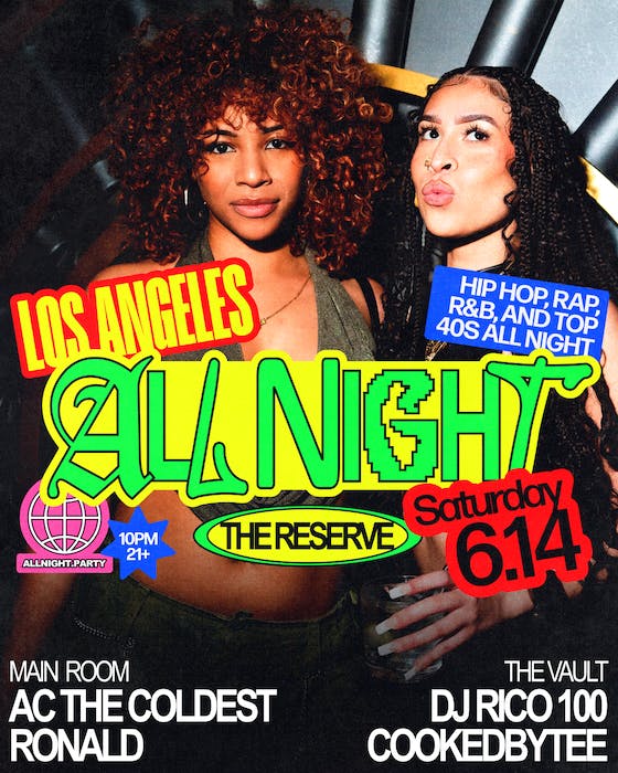 All Night Saturdays Feat. Ac the Coldest & Ronald / DJ Rico 100 & Cookedbytee