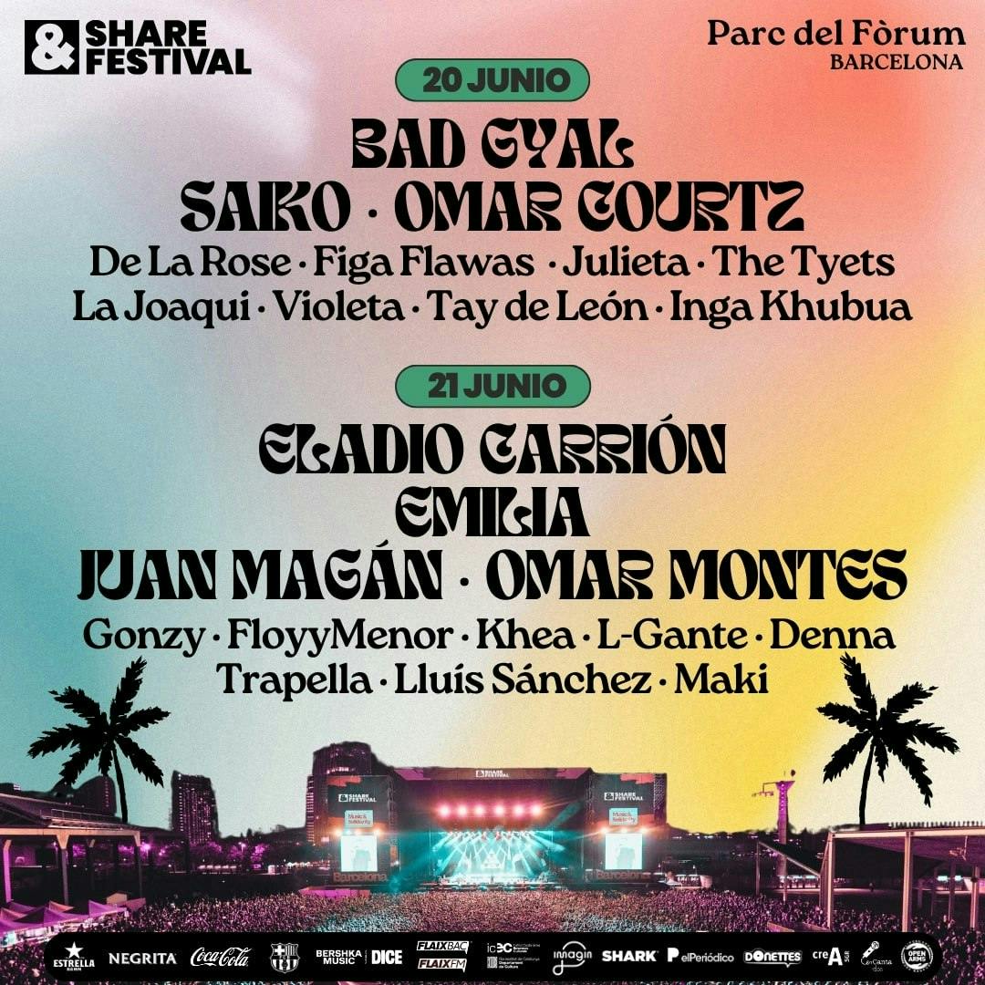 Gana Entradas: Share Festival x Bershka Music