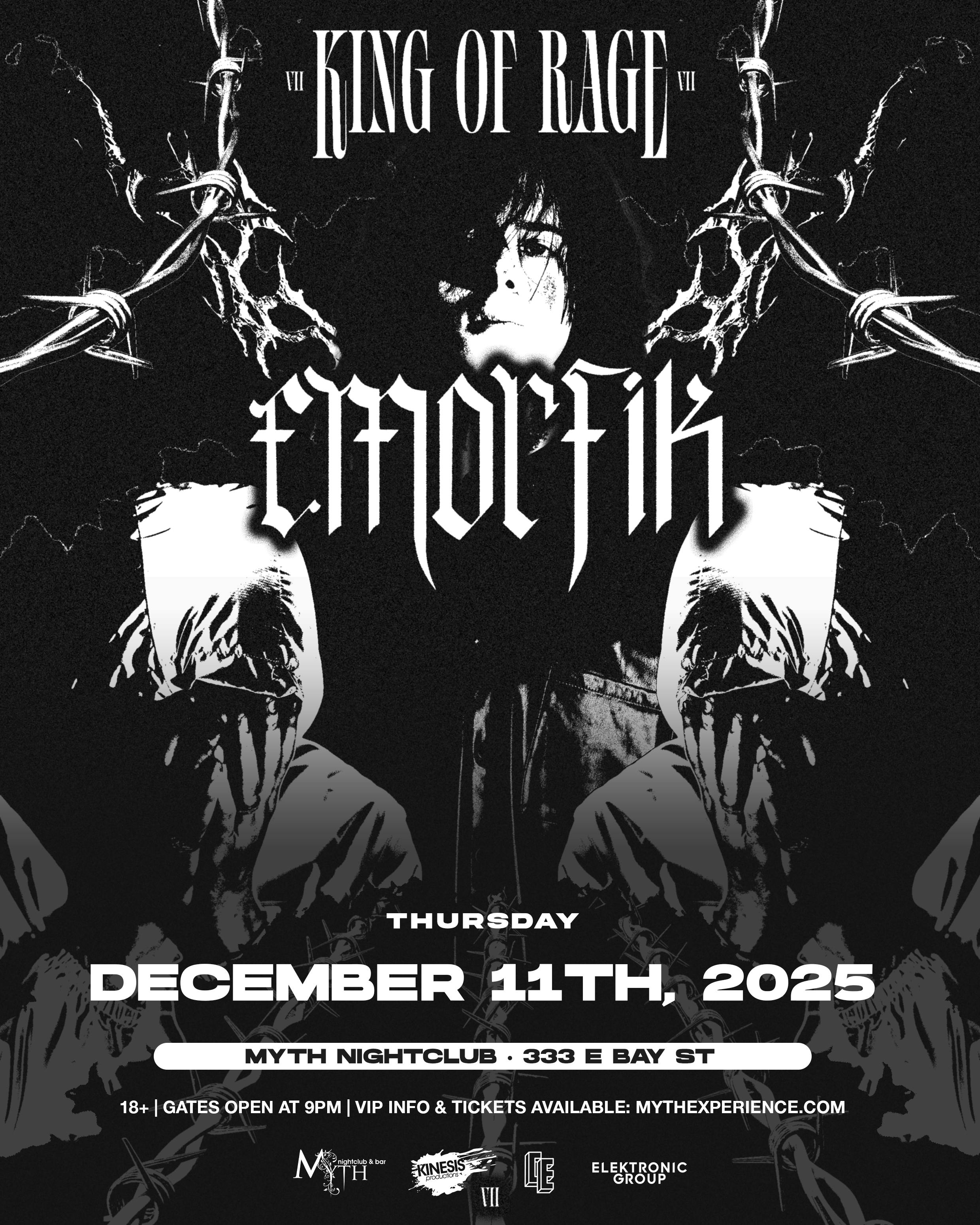 Electronic Thursdays Presents: EMORFIK - King of Rage