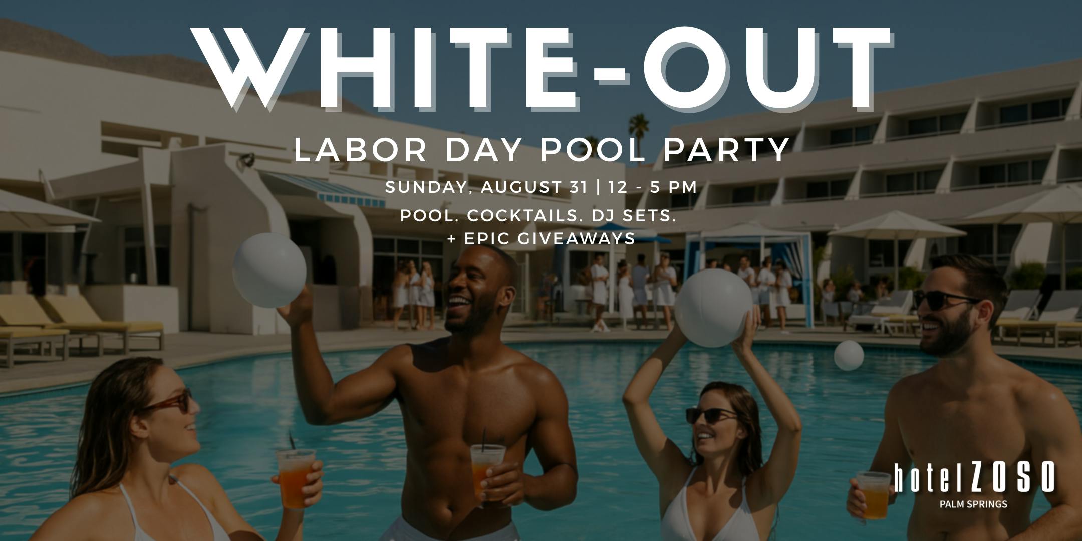 White-Out Labor Day Pool Party