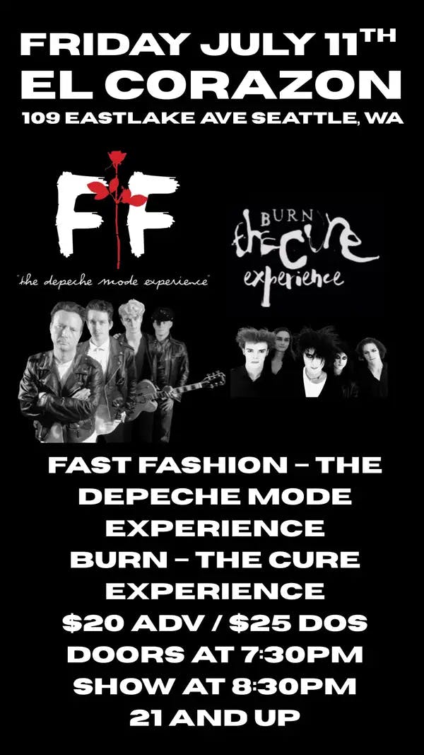 Fast Fashion - The Depeche Mode Experience