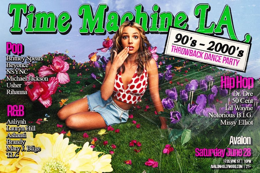 Time Machine: 90s - 2000s Throwback Dance Party