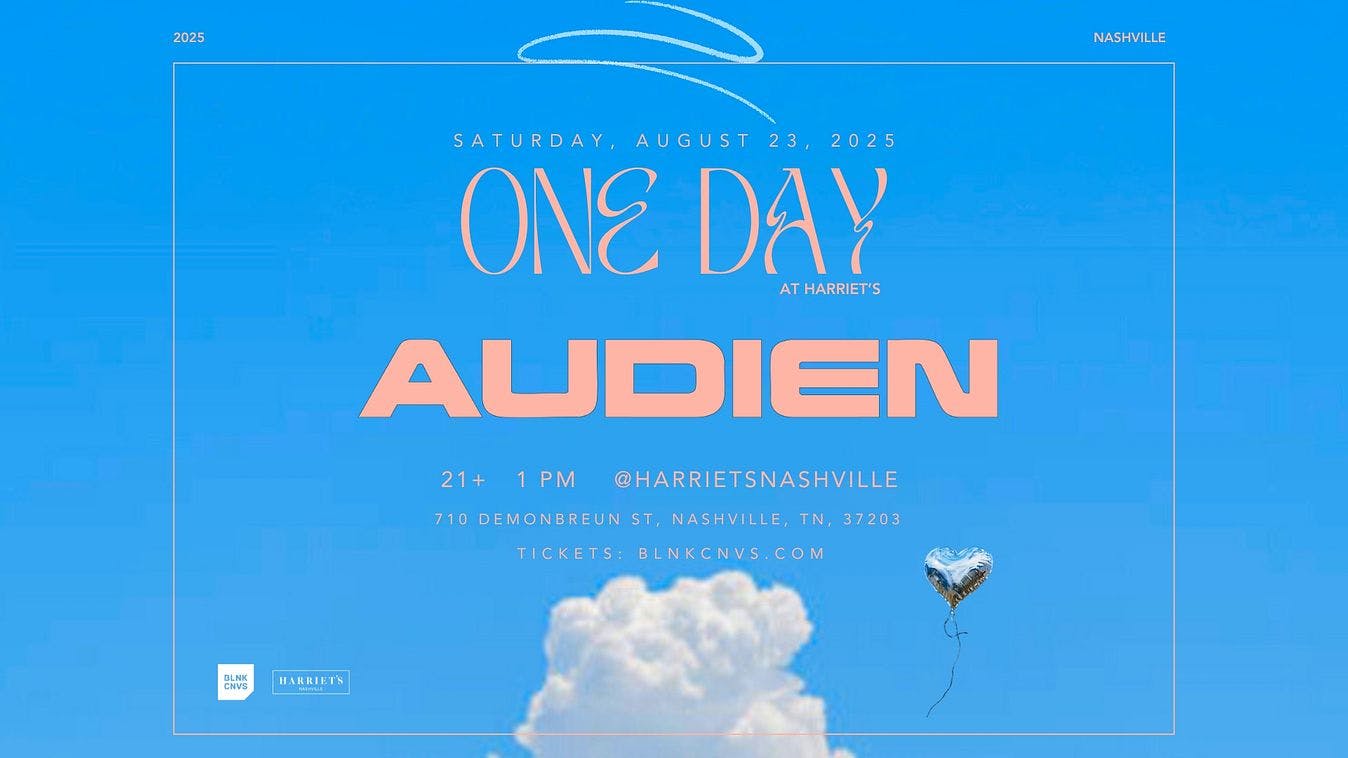 One Day At Harriet's: AUDIEN