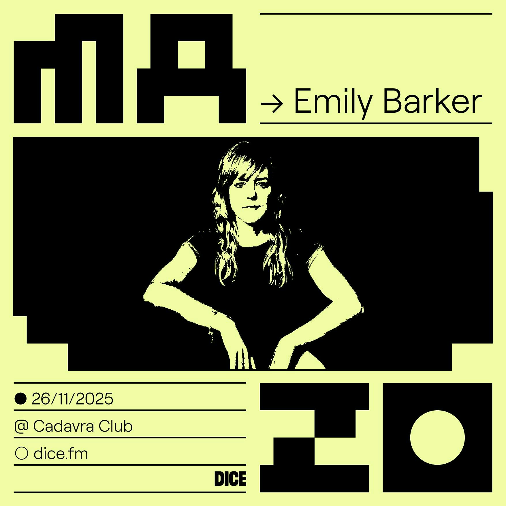 Emily Barker en MAZO