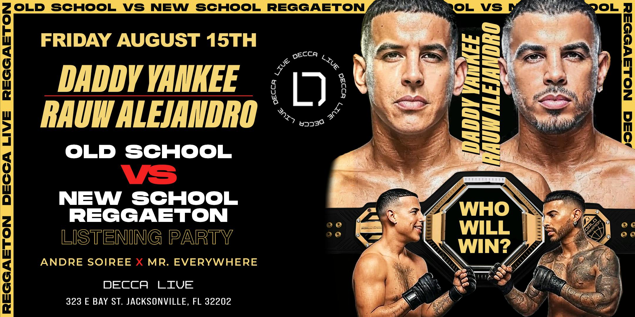 Old School Vs New School Reggaeton Listening Party
