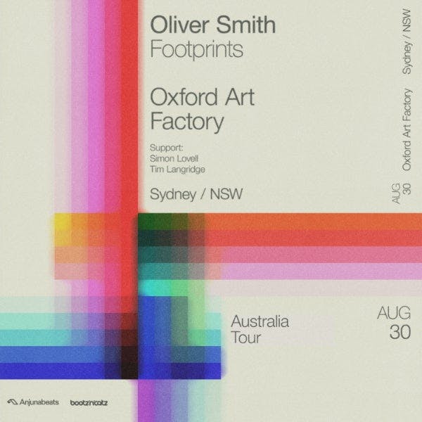 Oliver Smith (Anjunabeats) | Footprints Album Tour Sydney