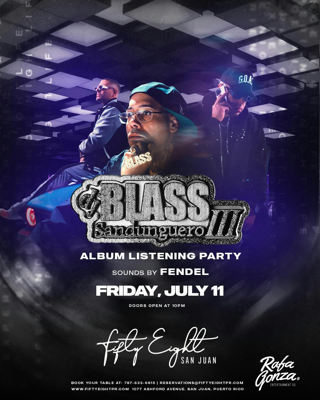 Blass Album Listening Party |Sounds By Fendel