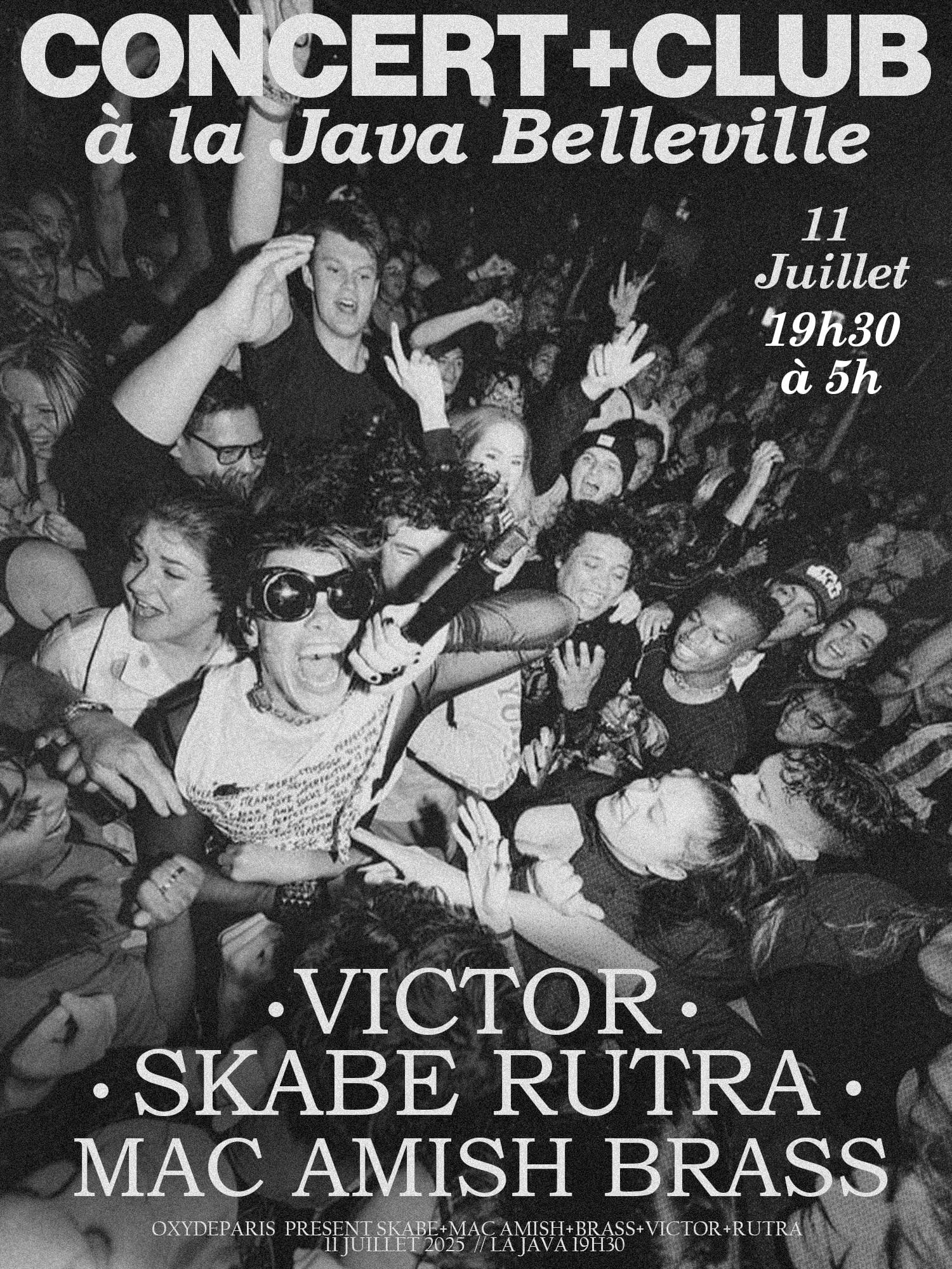 Skabe, Victor, Rutra, Mac Amish & Brass à la Java