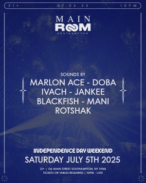 Main Room Southampton
