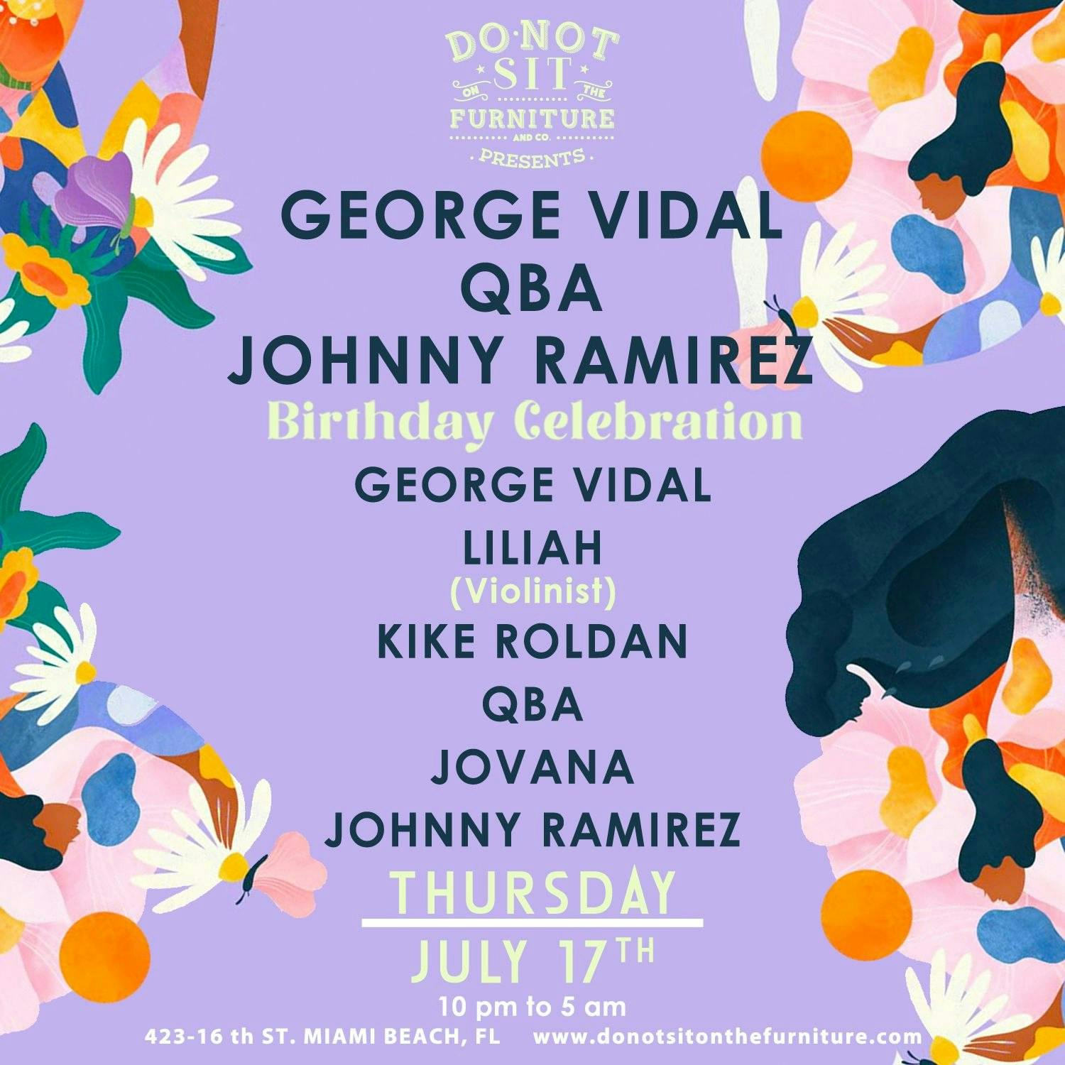 George Vidal,QBA, Johnny Ramirez