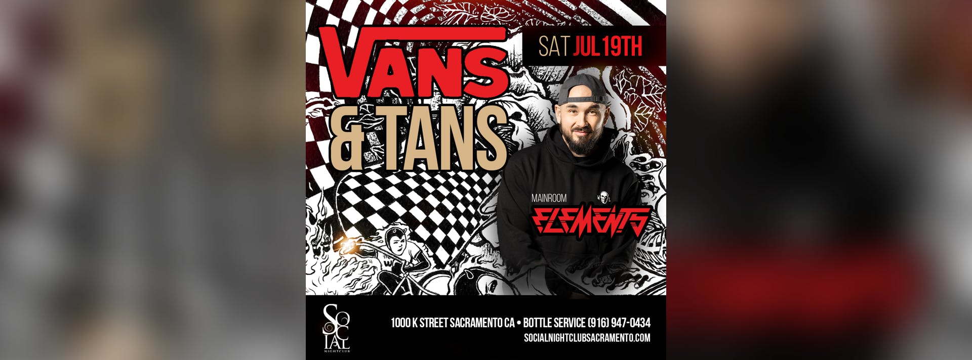 Annual VAN's & TAN's Party ft. Sacramento Kings DJ Elements