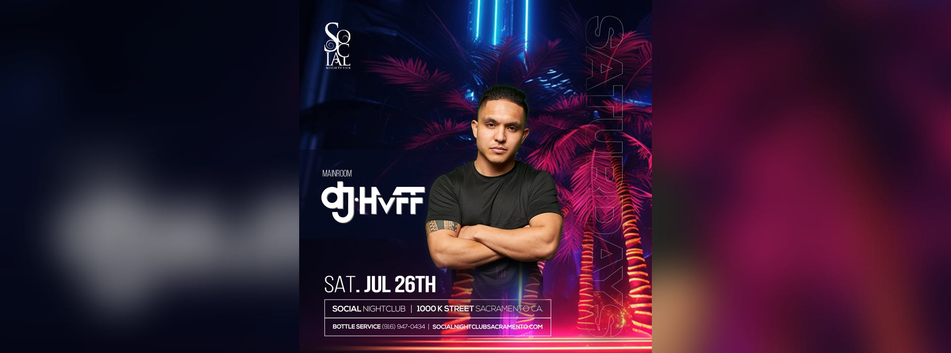 Social Saturday's ft. Bay Area renown Artist Dj HVFF