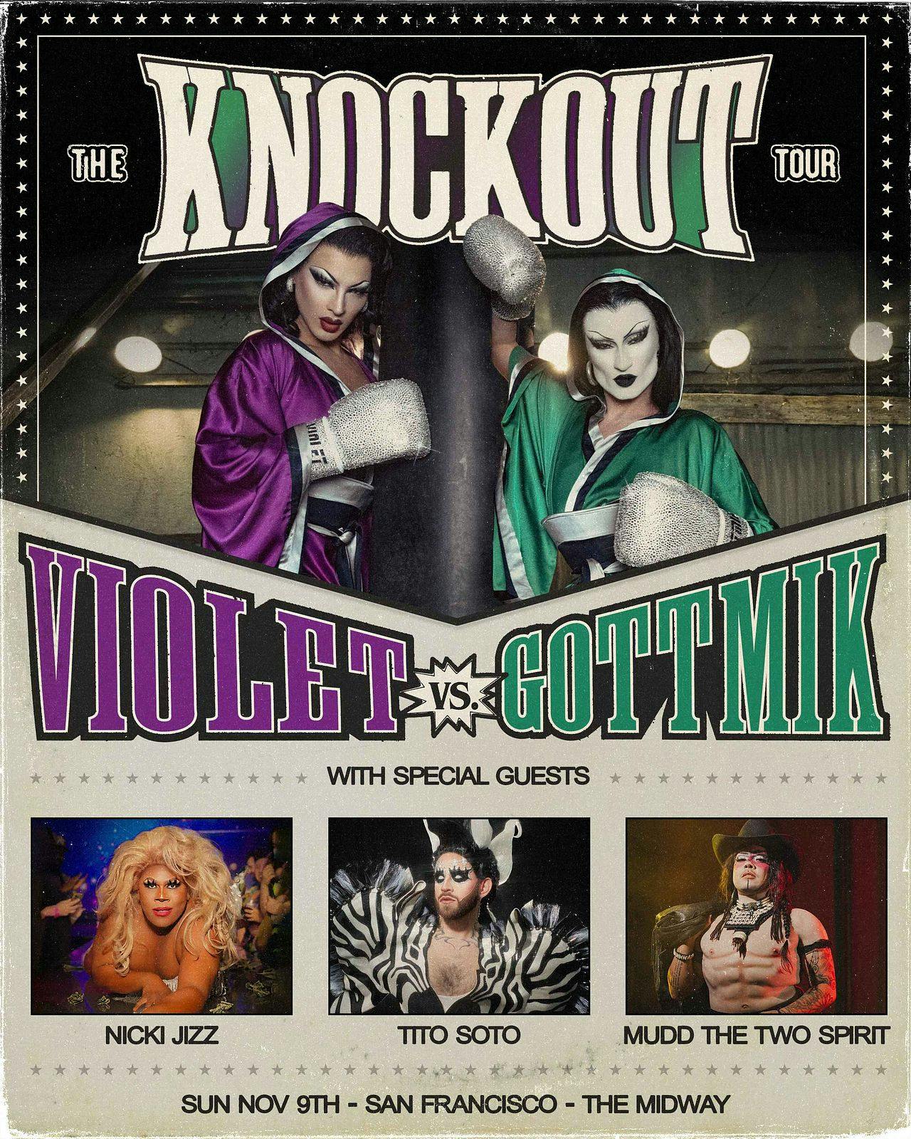 The Knockout Tour: Violet Vs Gottmik