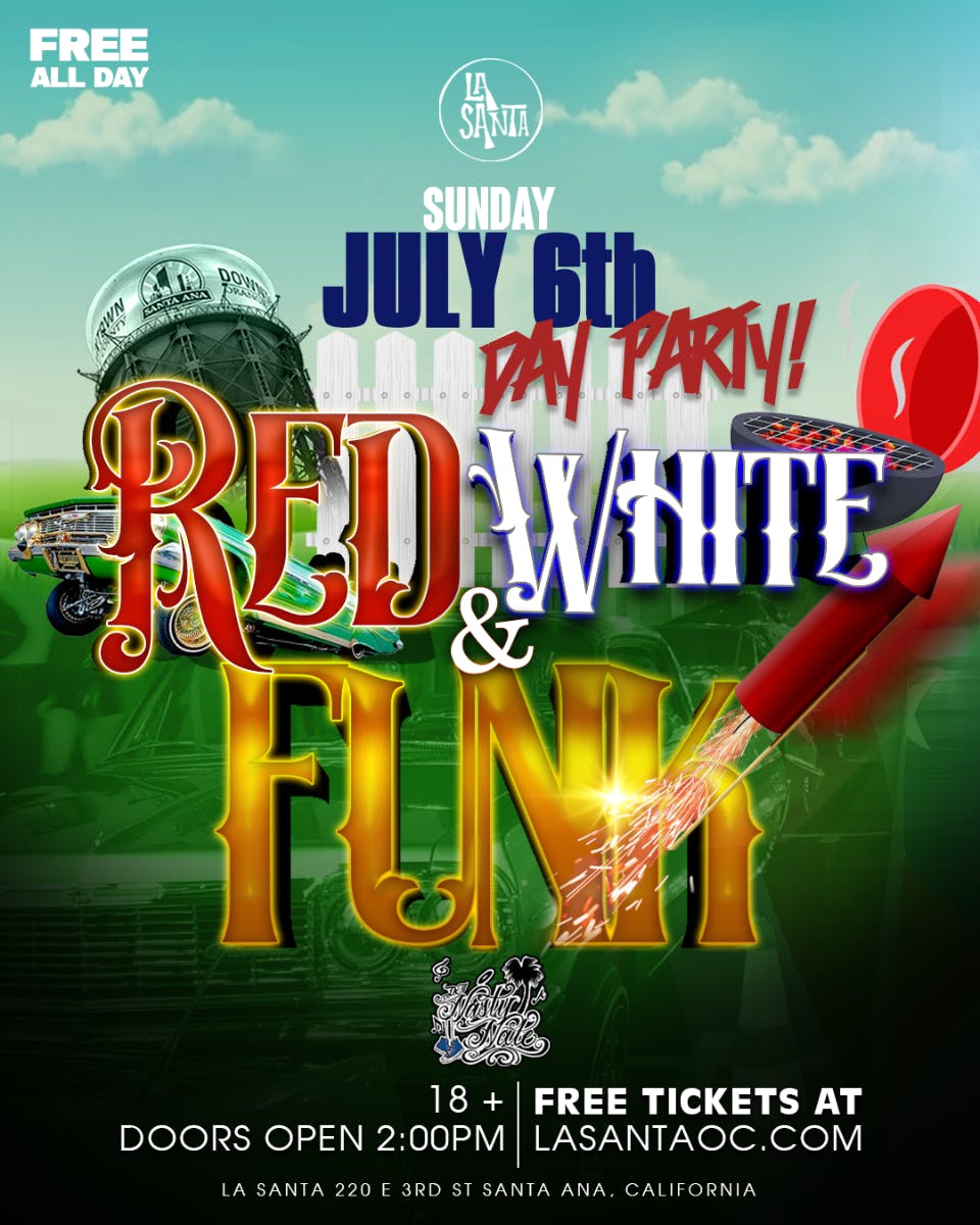 Red White & Funk Day Party
