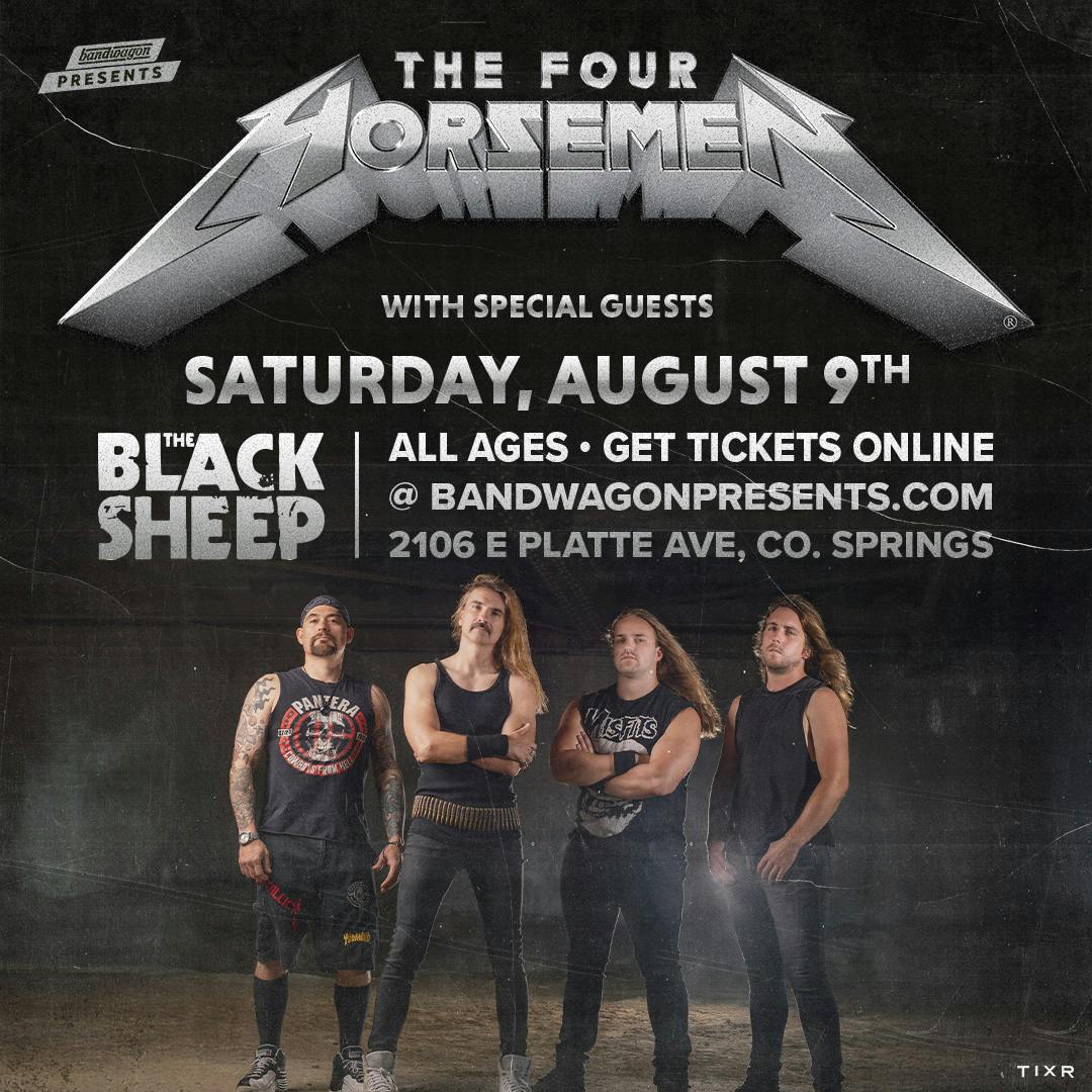 The Four Horsemen - Metallica Tribute W/ a Ronin's Test