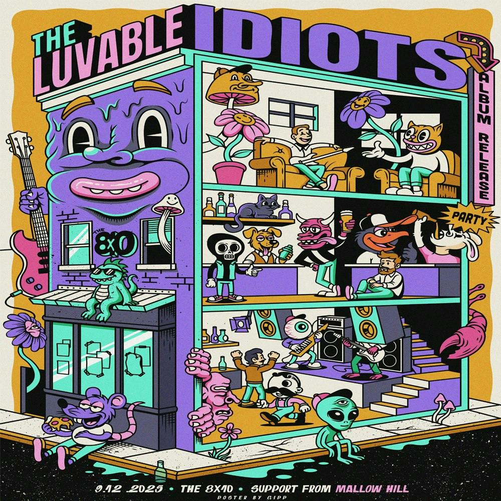 The Luvable Idiots Album Release - Mallow Hill