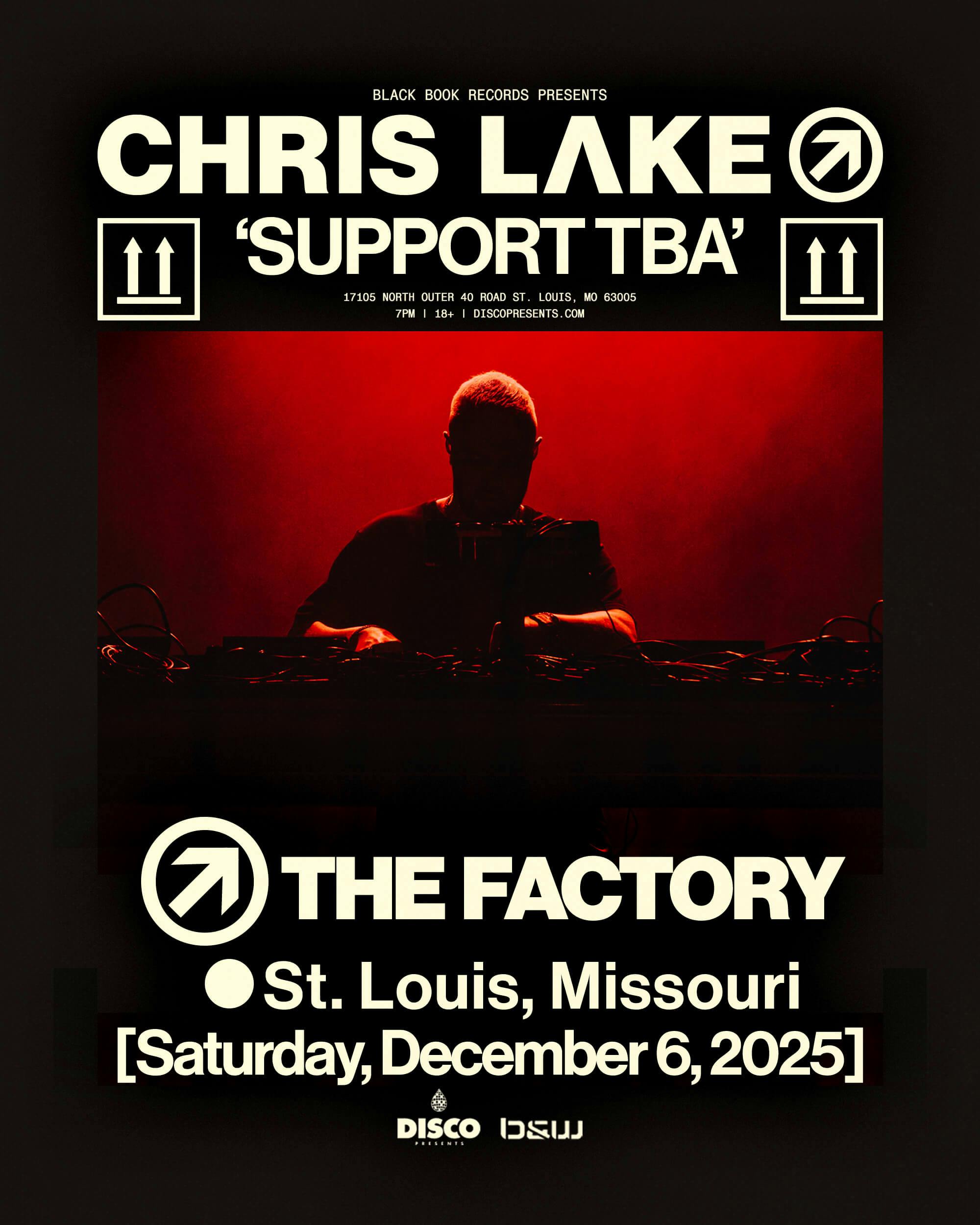 Chris Lake: [CHEMISTRY] Album Tour