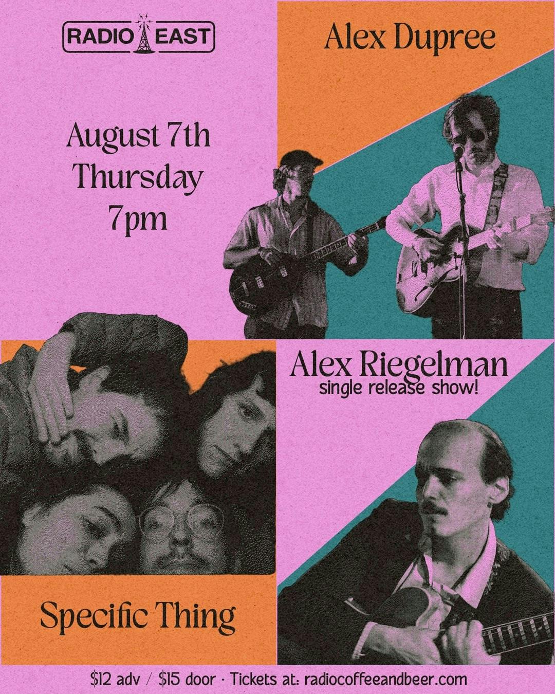Alex Dupree / Specific Thing / Alex Riegelman