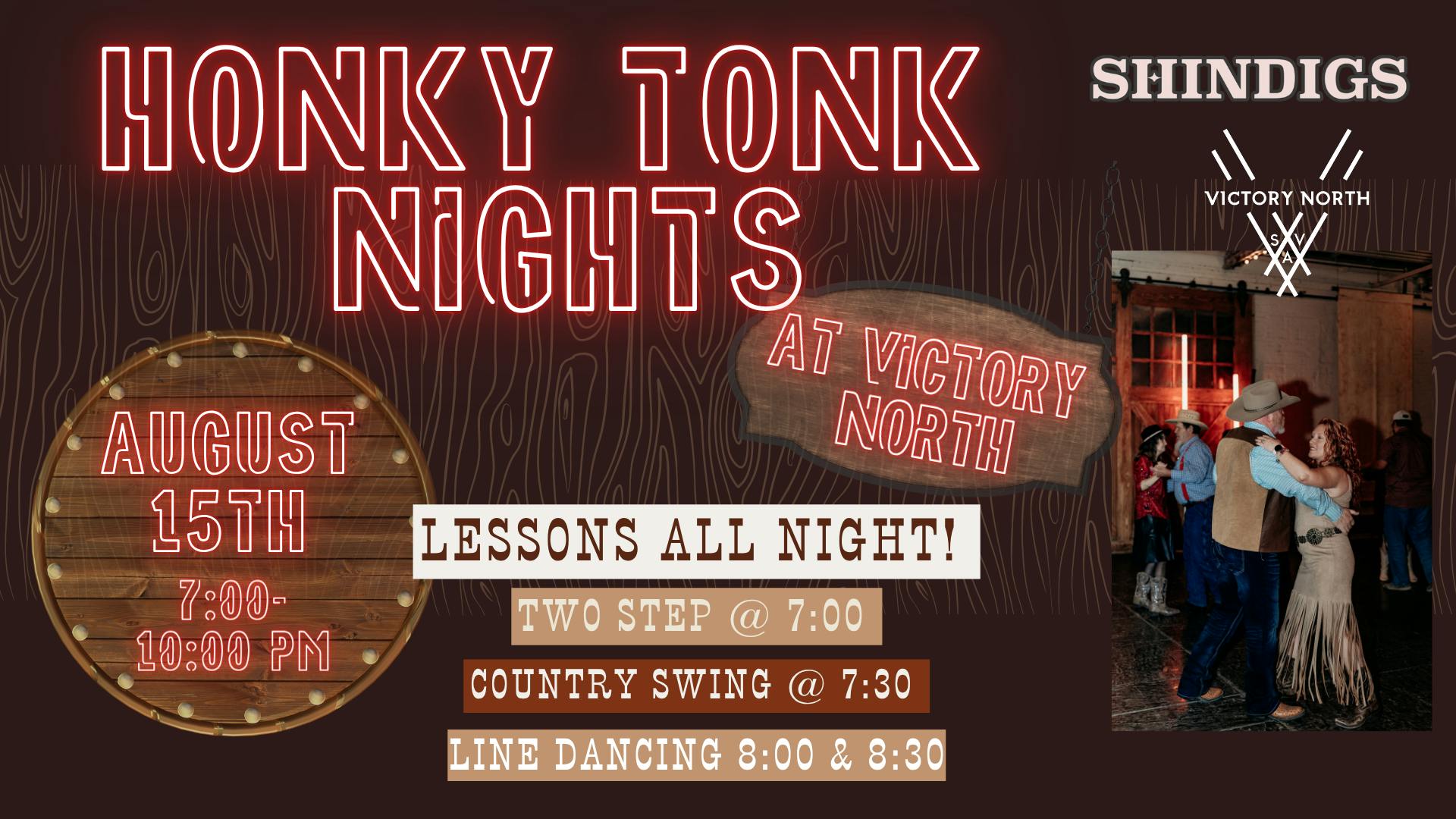Honkey Tonk Nights at Victory North