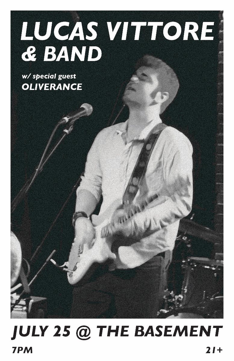 Lucas Vittore w/ Special Guest Oliverance