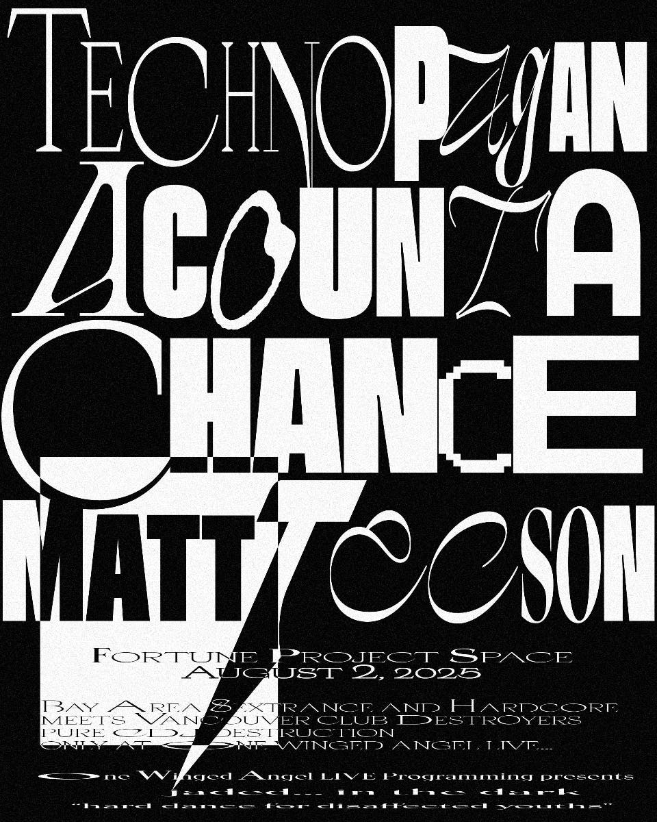 One Winged Angel LIVE presents TECHNOPAGAN