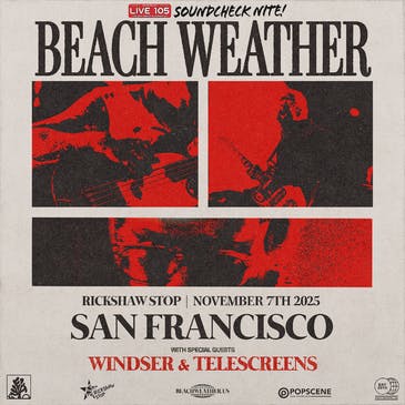 Soundcheck Nite with Beach Weather