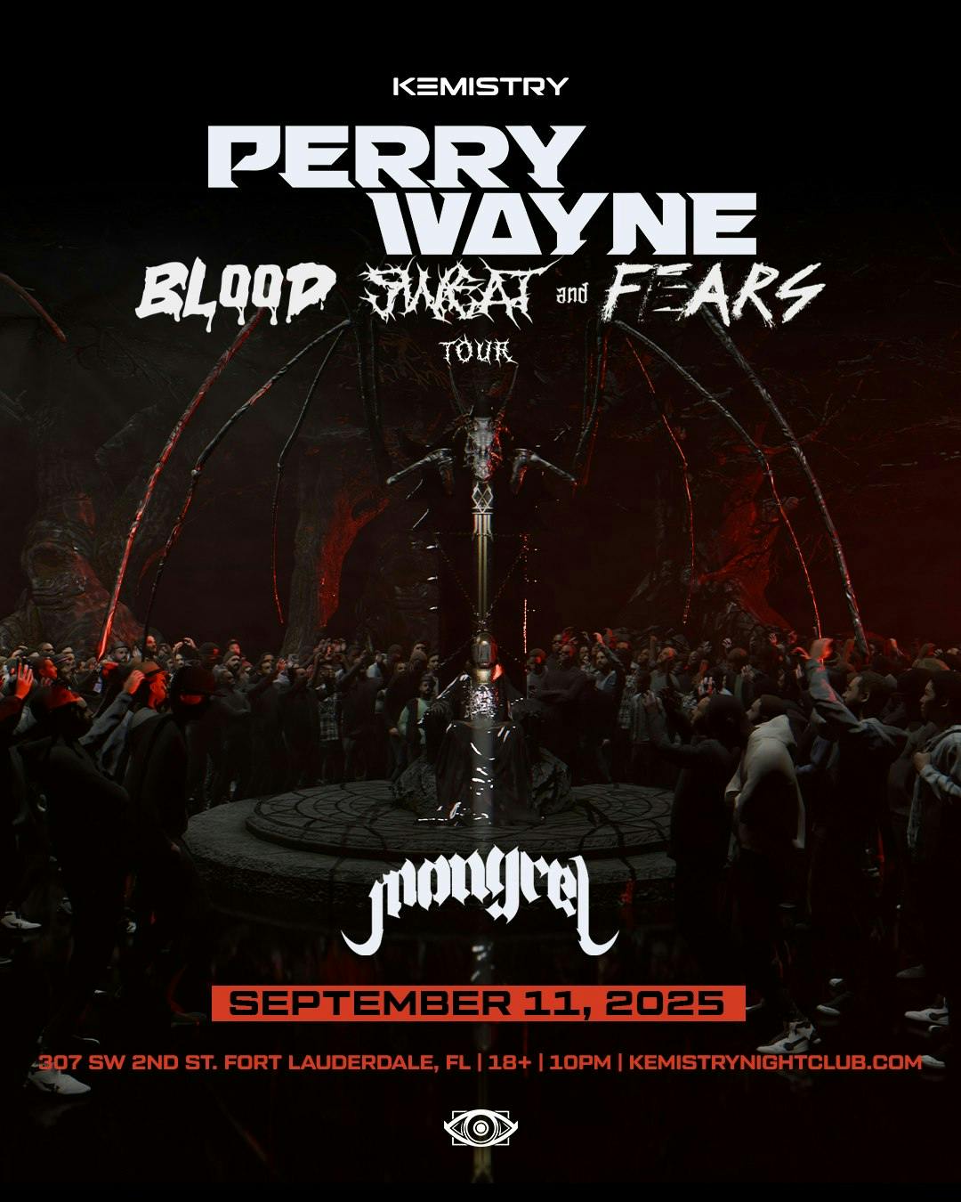 Perry Wayne : Blood, Sweat & Fears Tour