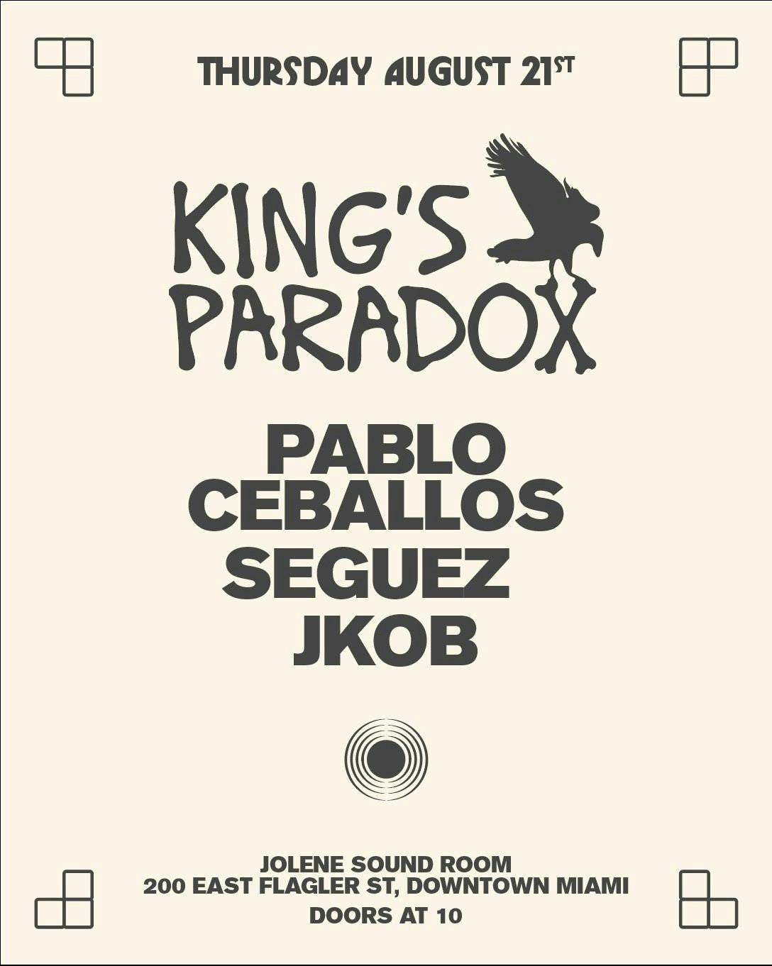 King's Paradox: Pablo Ceballos