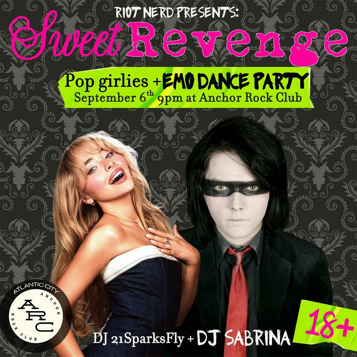 Sweet Revenge - Pop Girlies & Emo Dance Party