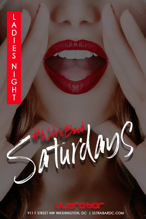 Saturdays #LadiesNight