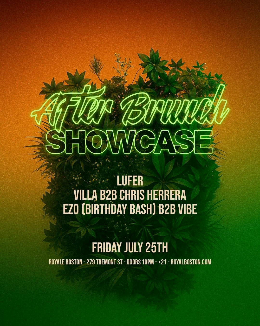 After Brunch showcase