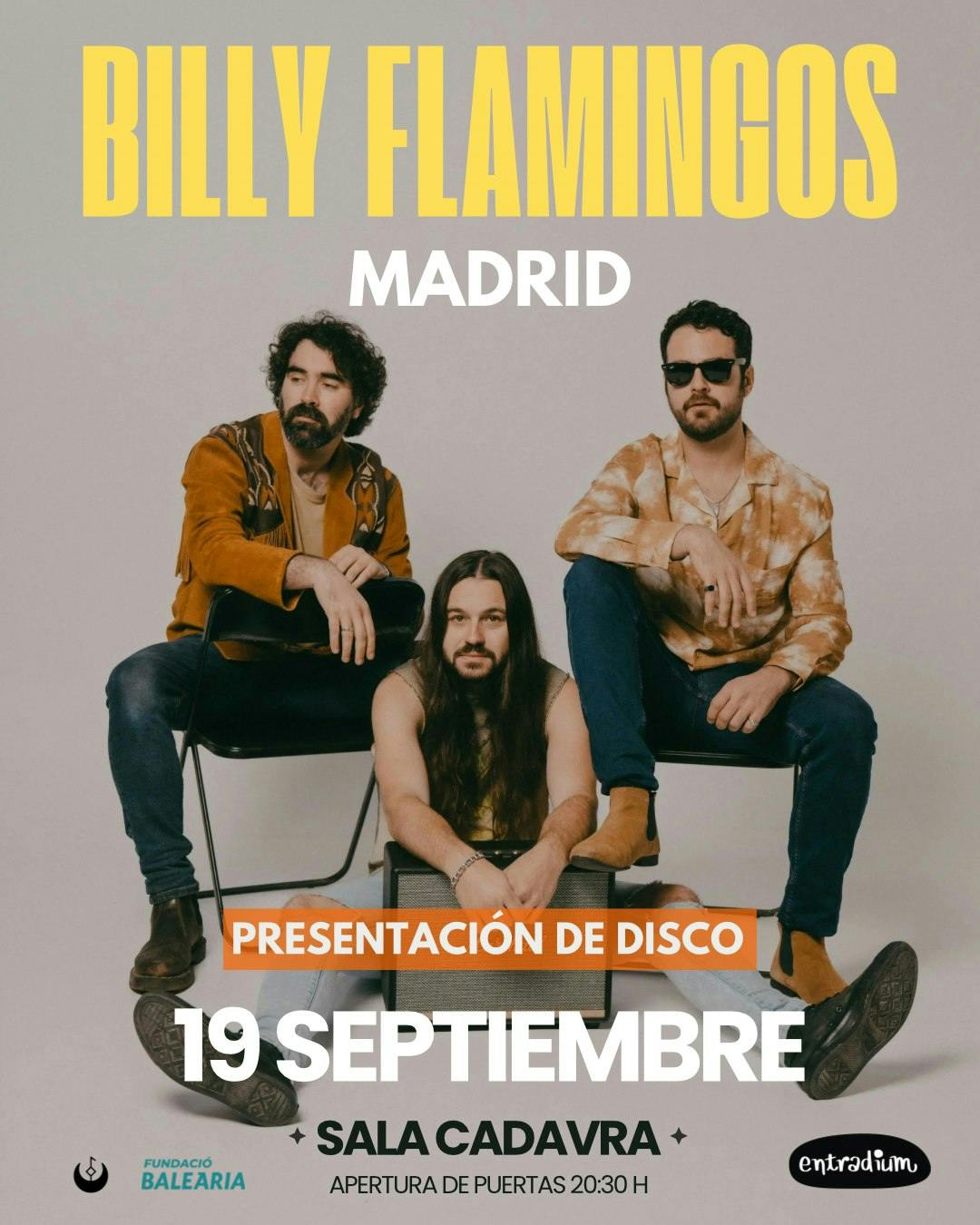 Billy Flamingos presenta su nuevo disco "Linde"