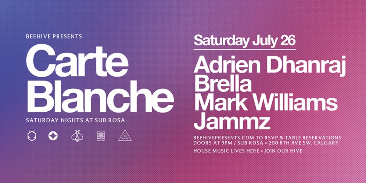 Carte Blanche • 07.26.25
