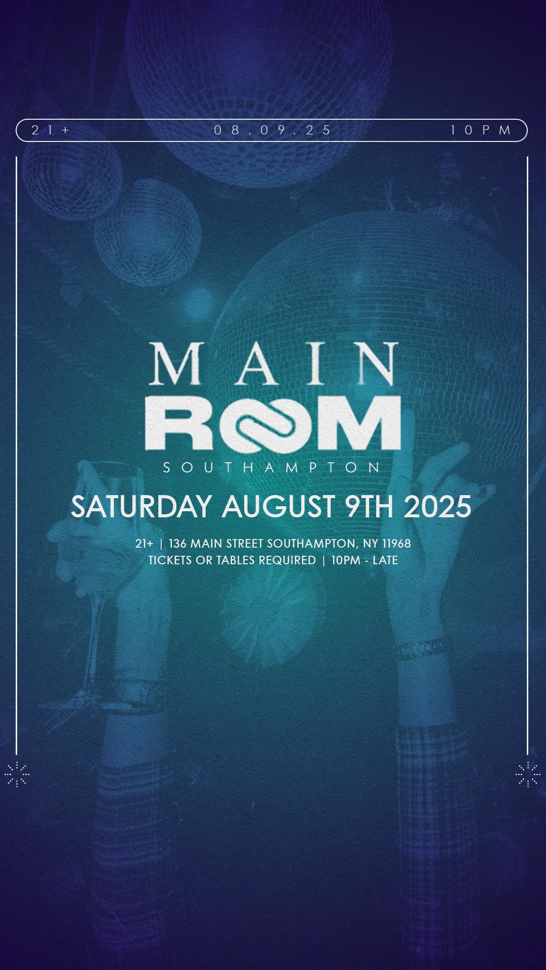 Main Room Southampton
