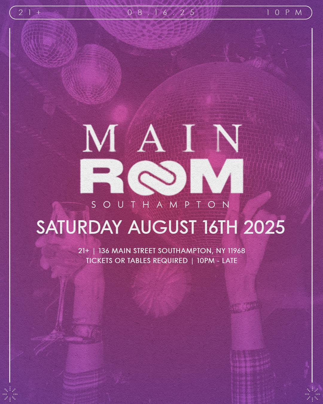 Main Room Southampton