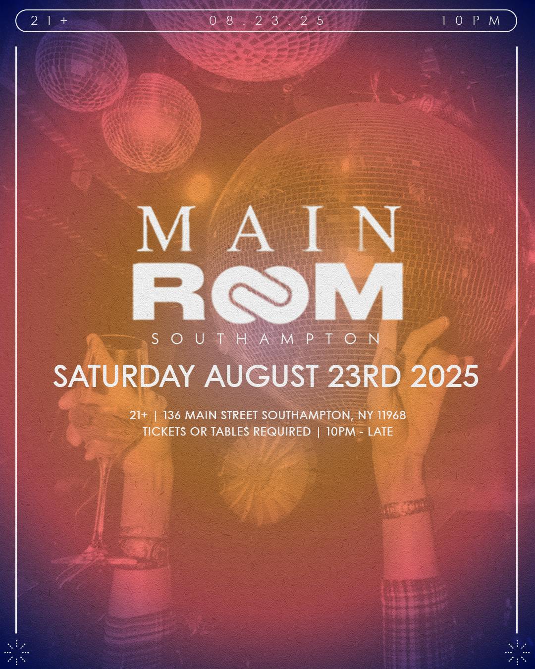 Main Room Southampton