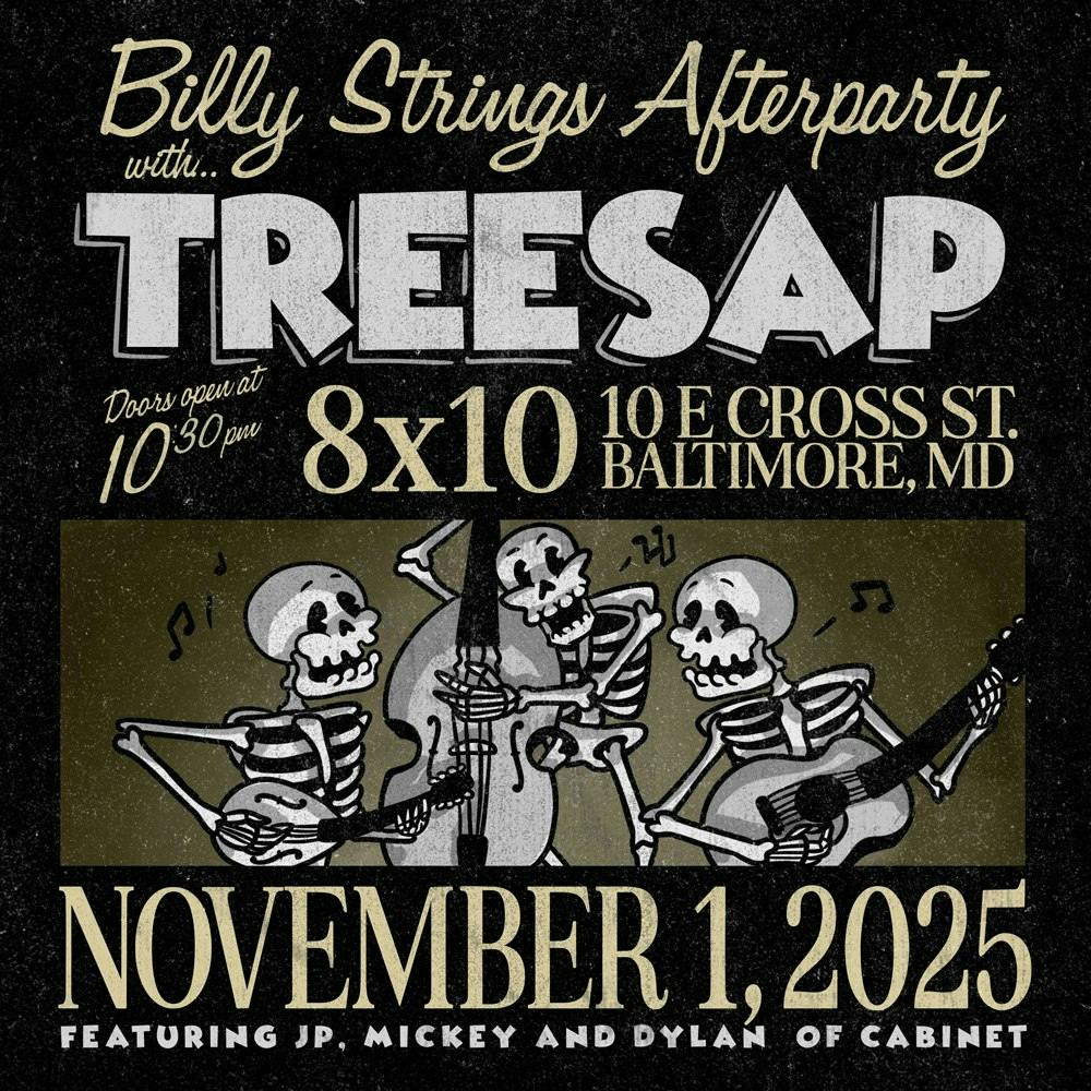 Treesap featuring members of Cabinet - Late Show - Billy Strings After Party