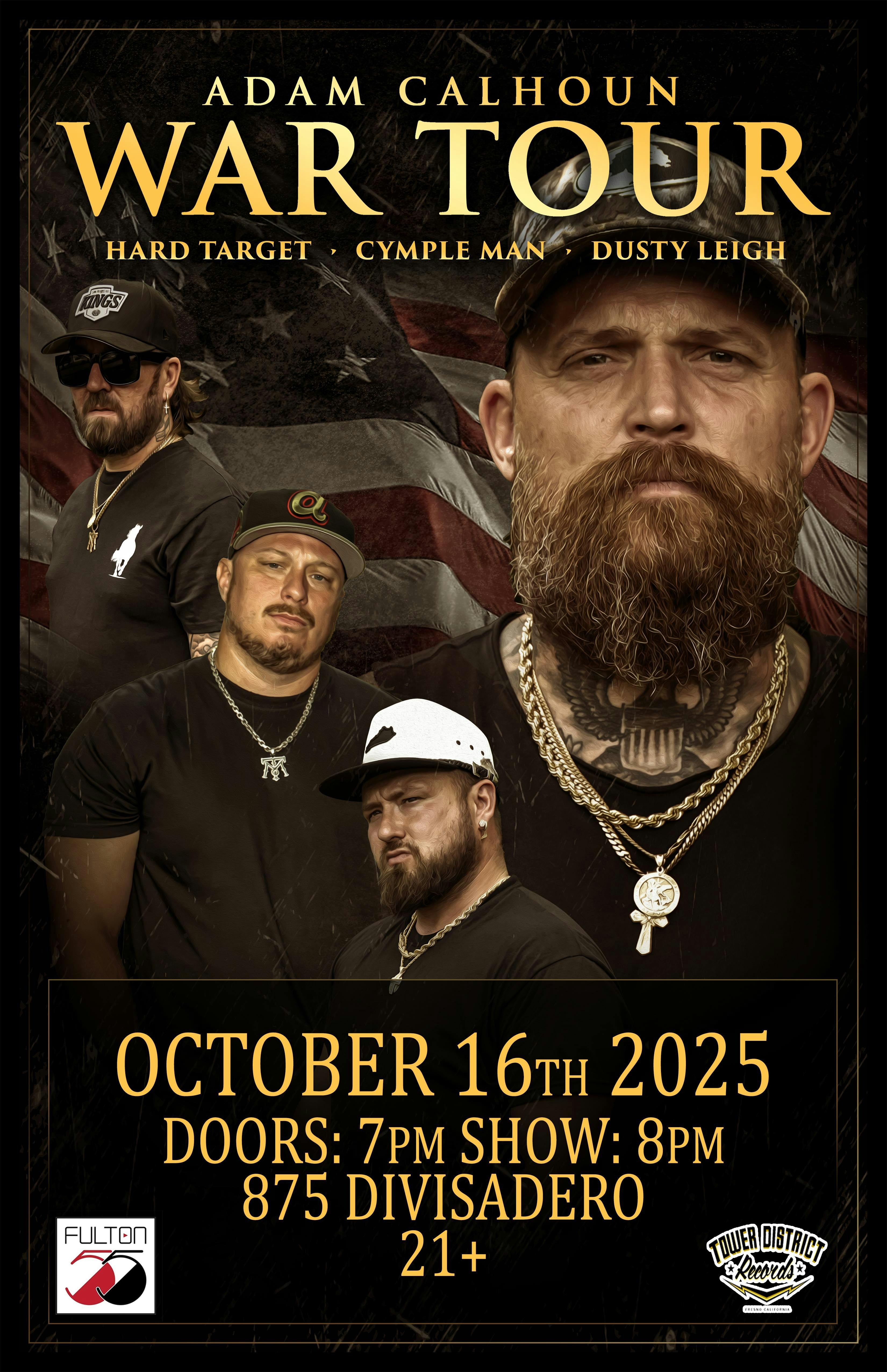 Adam Calhoun   War Tour