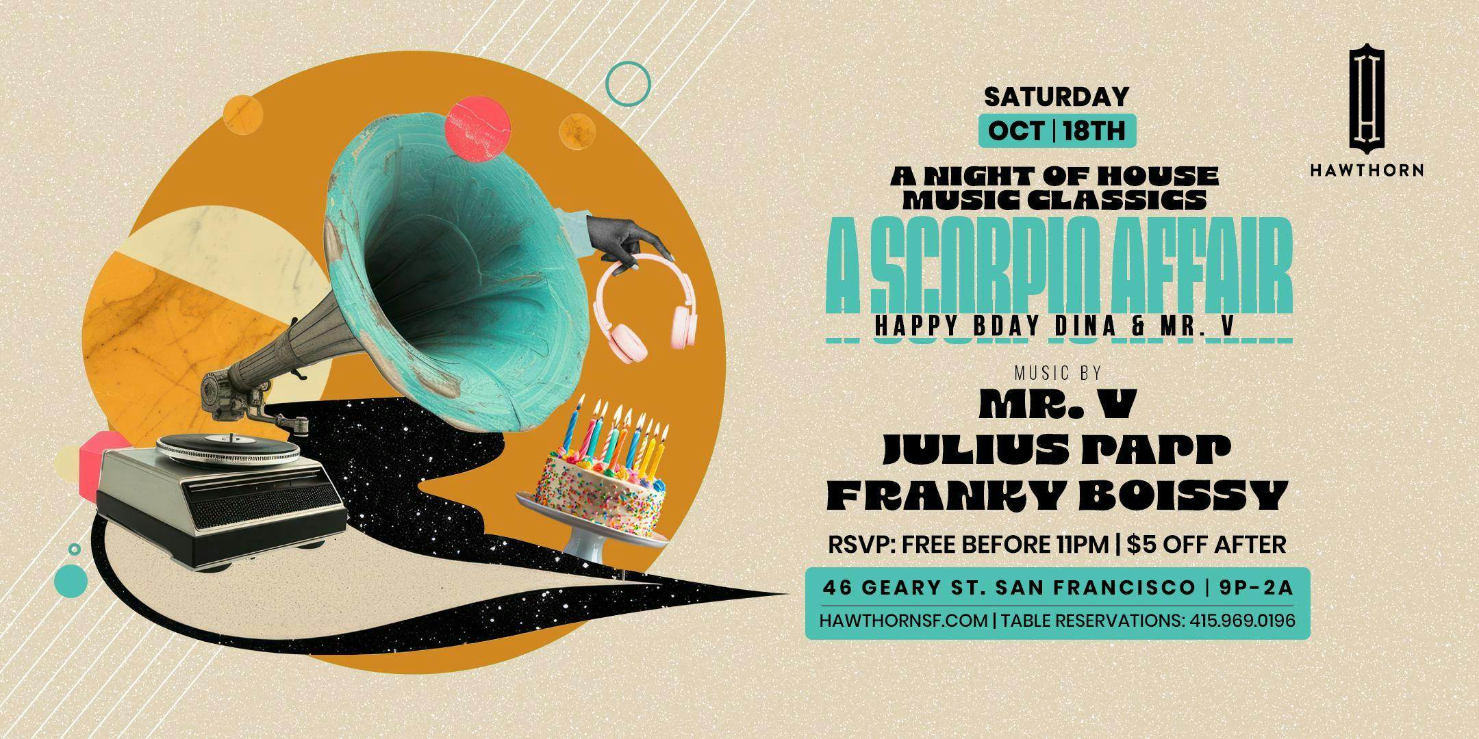 Hawthorn feat. Mr. V, Julius Papp & Franky Boissy + Clee