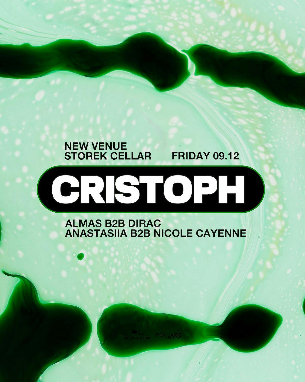 CRISTOPH at Storek Cellar