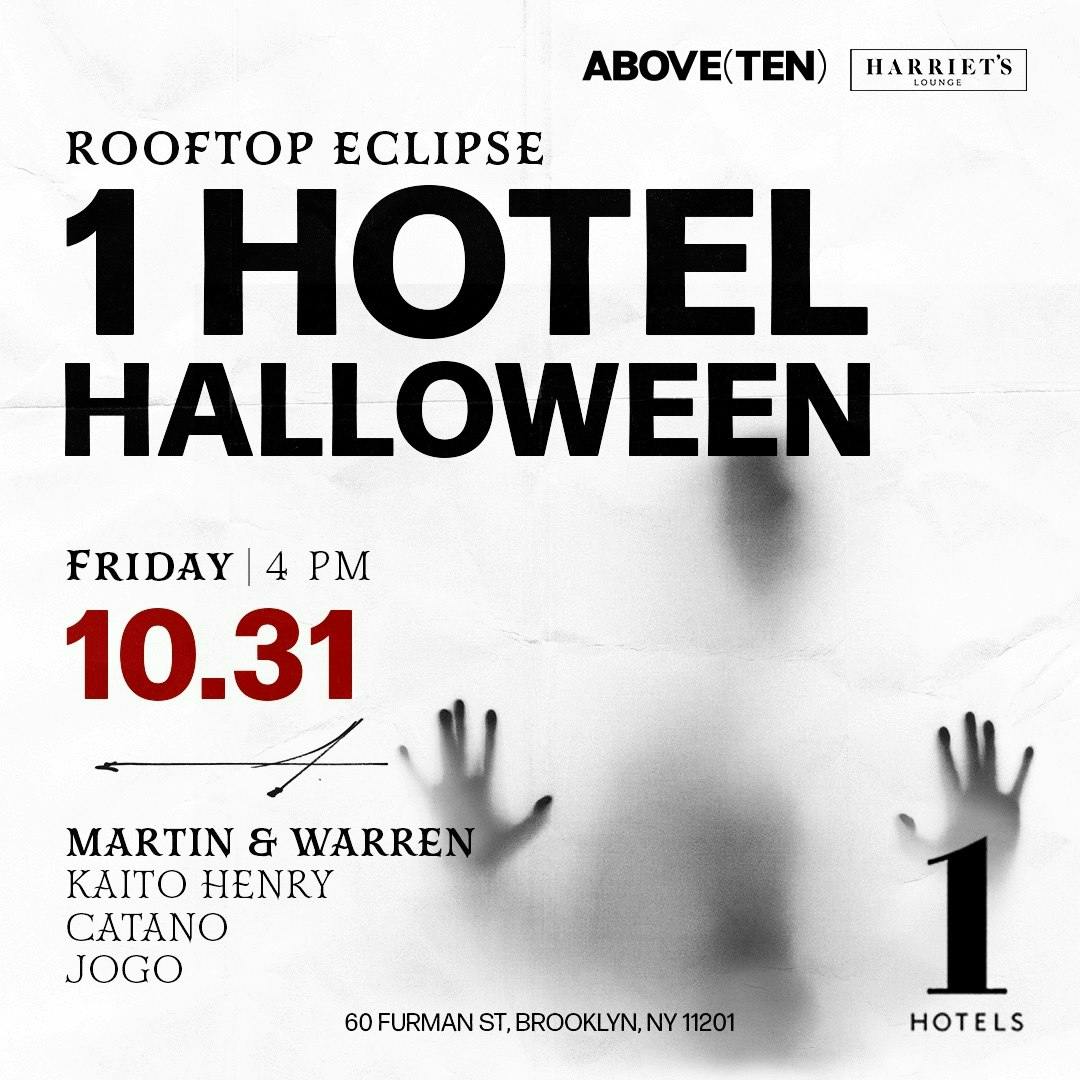 Above(Ten) Halloween at 1 Hotel Rooftop