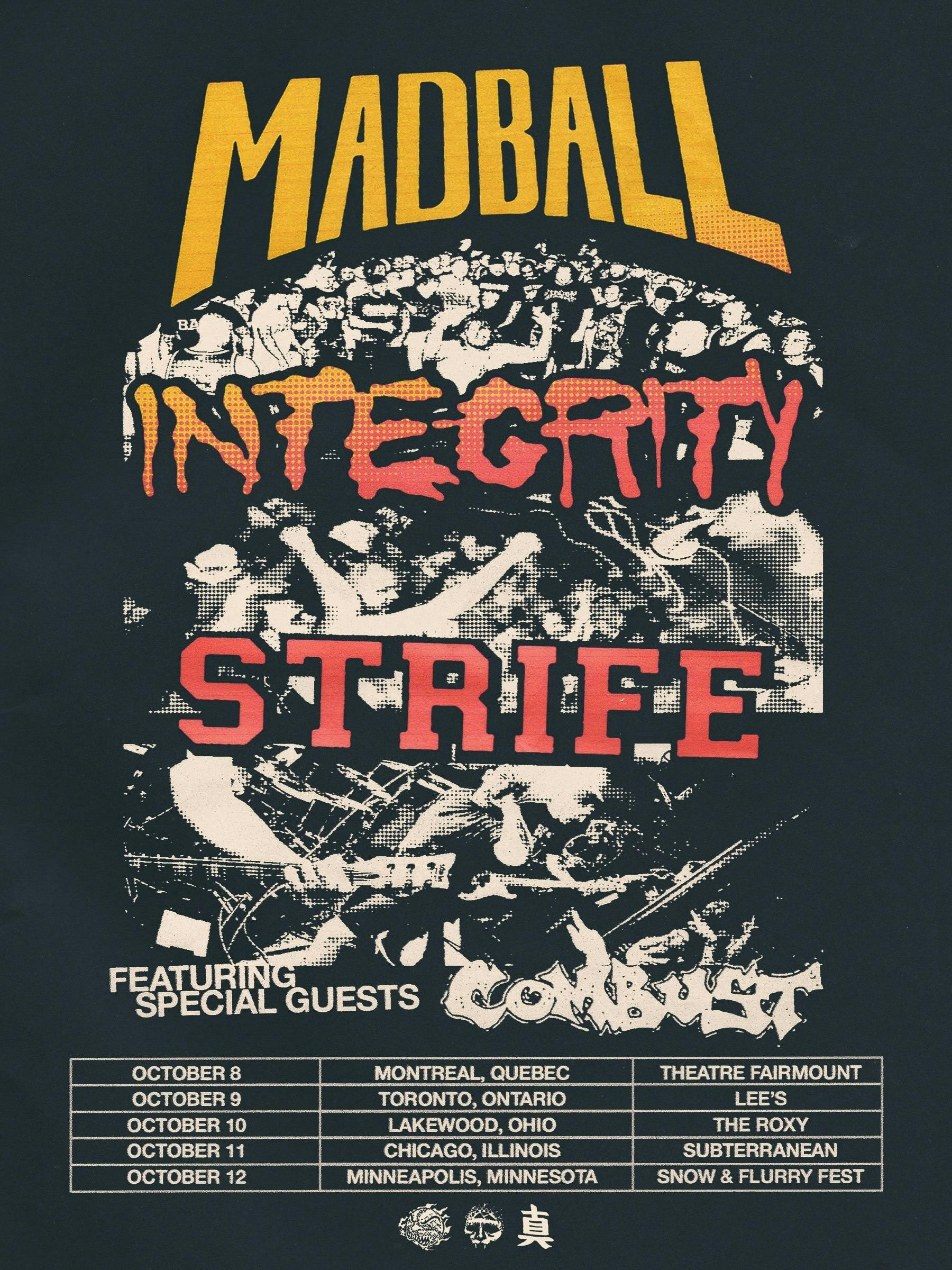 Integrity + Madball + Strife