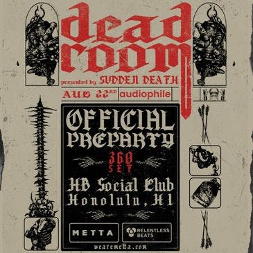 Dead Room with SVDDEN DEATH at HB Social Club