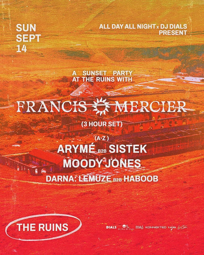 FRANCIS MERCIER | Sunset Party at The Ruins