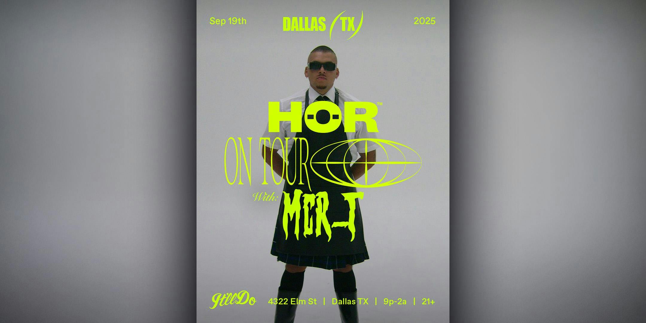 HÖR On Tour ft MCR-T